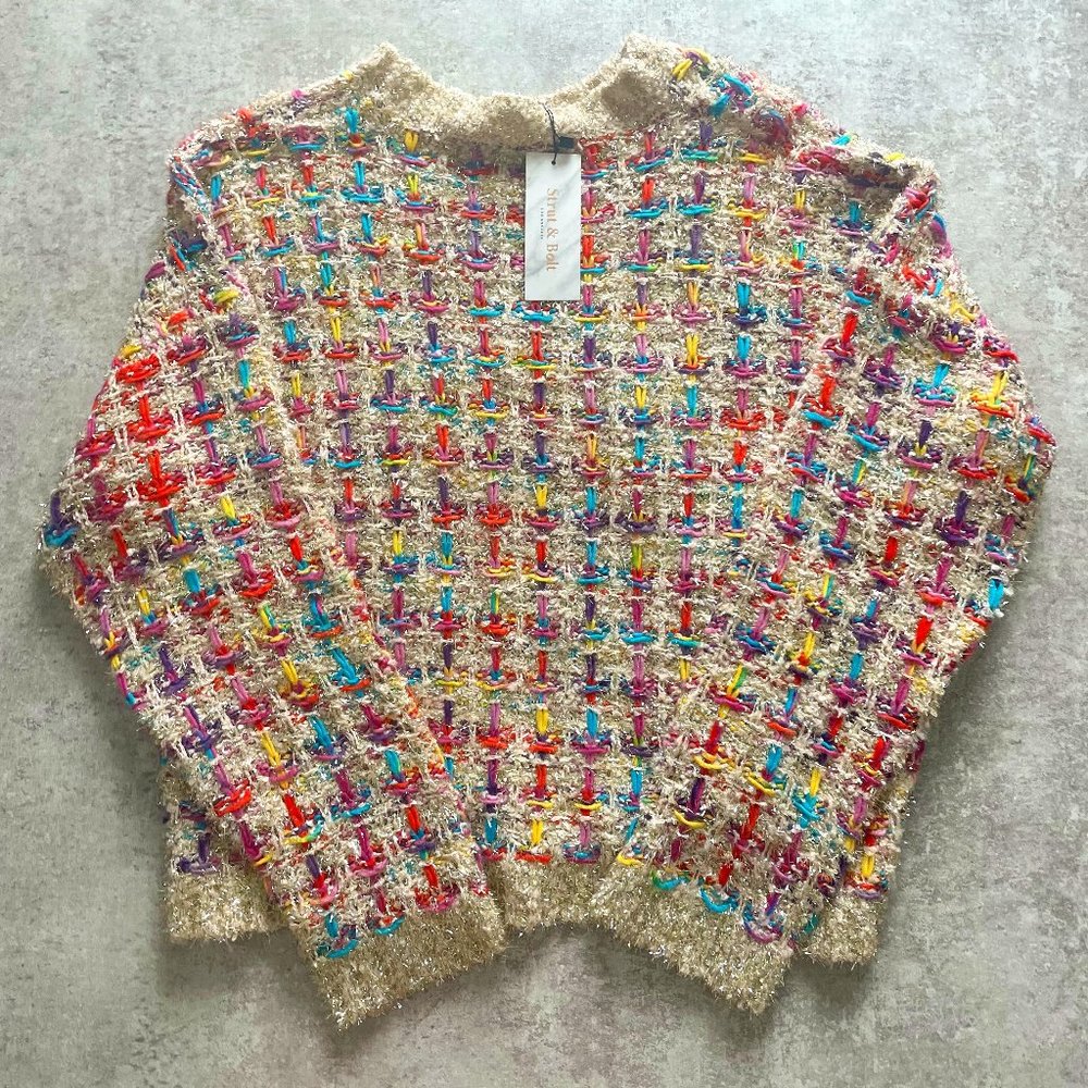 Strut & Bolt Medium Multicolored Sweater